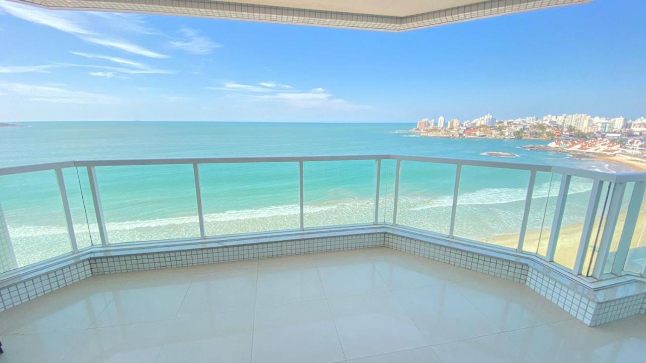 Vista Panoramica Para O Mar Da Praia Do Morro Guarapari Exterior photo